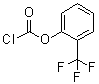 structure of CAS# 869676-40-4, 2-(Trifluoromethyl)phenyl chloroformate