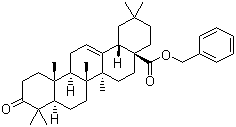 Oleanonic acid benzyl ester molecular structure (CAS 869788-74-9)