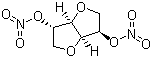 Isosorbide dinitrate molecular structure (CAS 87-33-2)