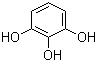 structure of CAS# 87-66-1, Pyrogallol;1,2,3-Benzenetriol; 1,2,3-Trihydroxybenzene; C.I. 76515