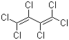 六氯-1,3-丁二烯分子结构 (CAS 87-68-3)