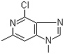 4-Chloro-1,6-dimethyl-1H-imidazo[4,5-c]pyridine molecular structure (CAS 870135-17-4)