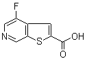 4-Fluorothieno[2,3-c]pyridine-2-carboxylic acid molecular structure (CAS 870235-46-4)