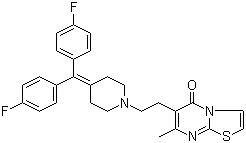 结构式 CAS# 87051-43-2, 利坦色林