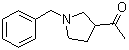 3-Acetyl-1-benzylpyrrolidine molecular structure (CAS 87088-73-1)
