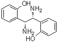 结构式 CAS# 870991-70-1, 2,2'-[(1R,2R)-1,2-二氨基-1,2-乙二基]双苯酚