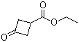 3-氧代环丁烷羧酸乙酯分子结构 (CAS 87121-89-9)