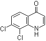结构式 CAS# 871217-91-3, 7,8-二氯-4-喹诺酮
