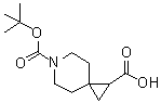 6-(tert-Butoxycarbonyl)-6-azaspiro[2.5]octane-1-carboxylic acid molecular structure (CAS 871727-05-8)