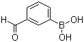 3-Formylphenylboronic acid molecular structure (CAS 87199-16-4)