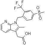Fevipiprant molecular structure (CAS 872365-14-5)