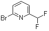 结构式 CAS# 872365-91-8, 2-溴-6-(二氟甲基)吡啶