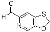 结构式 CAS# 872714-69-7, [1,3]氧硫杂环戊烯并[5,4-c]吡啶-6-甲醛