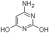 结构式 CAS# 873-83-6, 4-氨基-2,6-二羟基嘧啶; 6-氨基尿嘧啶; 4-氨基尿嘧啶