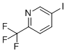 5-Iodo-2-(trifluoromethyl)pyridine molecular structure (CAS 873107-98-3)