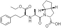 Ramipril molecular structure (CAS 87333-19-5)