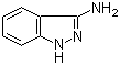 1H-吲唑-3-胺分子结构 (CAS 874-05-5)
