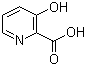 structure of CAS# 874-24-8, 3-Hydroxypicolinic acid;3-Hydroxy-2-pyridinecarboxylic acid