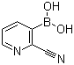 2-Cyanopyridine-3-boronic acid molecular structure (CAS 874290-88-7)