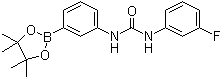 N-(3-Fluorophenyl)-N'-[3-(4,4,5,5-tetramethyl-1,3,2-dioxaborolan-2-yl)phenyl]urea molecular structure (CAS 874302-03-1)