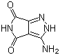 3-Amino-pyrrolo[3,4-c]pyrazole-4,6(2H,5H)-dione molecular structure (CAS 87465-68-7)