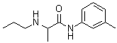 N-(3-Methylphenyl)-2-(propylamino)propanamide molecular structure (CAS 875252-65-6)