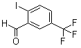 2-碘-5-(三氟甲基)苯甲醛分子结构 (CAS 875446-23-4)