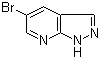 structure of CAS# 875781-17-2, 5-Bromo-1H-pyrazolo[3,4-b]pyridine
