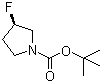 tert-Butyl (3R)-3-fluoropyrrolidine-1-carboxylate molecular structure (CAS 876617-25-3)