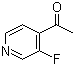 1-(3-Fluoro-4-pyridinyl)ethanone molecular structure (CAS 87674-21-3)
