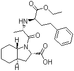 Trandolapril molecular structure (CAS 87679-37-6)