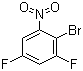 结构式 CAS# 877161-74-5, 2-溴-3,5-二氟-1-硝基苯