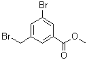 3-Bromo-5-bromomethylbenzoic acid methyl ester molecular structure (CAS 877624-40-3)