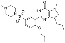结构式 CAS# 877777-10-1, 丙氧基苯基西地那非