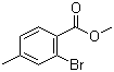 structure of CAS# 87808-49-9, Methyl 2-bromo-4-methylbenzoate
