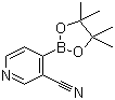 3-Cyanopyridine-4-boronic acid pinacol ester molecular structure (CAS 878194-92-4)