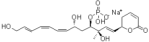 Fostriecin sodium molecular structure (CAS 87860-39-7)