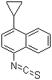 1-Cyclopropyl-4-isothiocyanatonaphthalene molecular structure (CAS 878671-95-5)