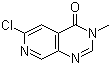 6-Chloro-3-methylpyrido[3,4-d]pyrimidin-4(3H)-one molecular structure (CAS 878743-46-5)