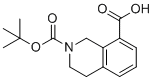 2-[(Tert-butoxy)carbonyl]-1,2,3,4-tetrahydroisoquinoline-8-carboxylic acid molecular structure (CAS 878798-87-9)