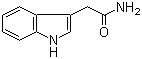 3-吲哚乙酰胺分子结构 (CAS 879-37-8)