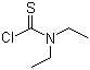 二乙基硫代氨基甲酰氯分子结构 (CAS 88-11-9)