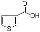 3-Thiophenezoic acid molecular structure (CAS 88-13-1)