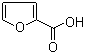 structure of CAS# 88-14-2, 2-Furoic acid;2-Furancarboxylic acid; Furan-2-carboxylic acid