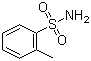 结构式 CAS# 88-19-7, 邻甲苯磺酰胺; 2-甲苯磺酰胺