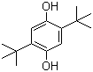 2,5-二叔丁基对苯二酚分子结构 (CAS 88-58-4)