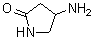 4-Amino-2-pyrrolidinone molecular structure (CAS 88016-17-5)