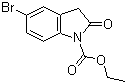 5-Bromo-2,3-dihydro-2-oxo-1H-indole-1-acetic acid ethyl ester molecular structure (CAS 881608-39-5)