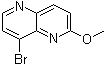 8-Bromo-2-methyloxy-1,5-naphthyridine molecular structure (CAS 881658-92-0)