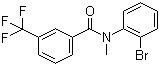 N-(2-溴苯基)-N-甲基-3-(三氟甲基)苯甲酰胺分子结构 (CAS 883106-32-9)